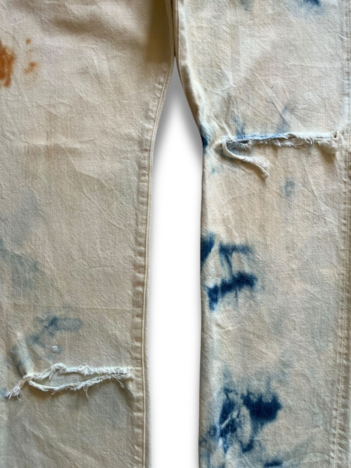 Japanese Brand Vintage Japanese Canton Overalls Buckle Back Selvedge Jeans Size US 30 / EU 46 - 6 Thumbnail