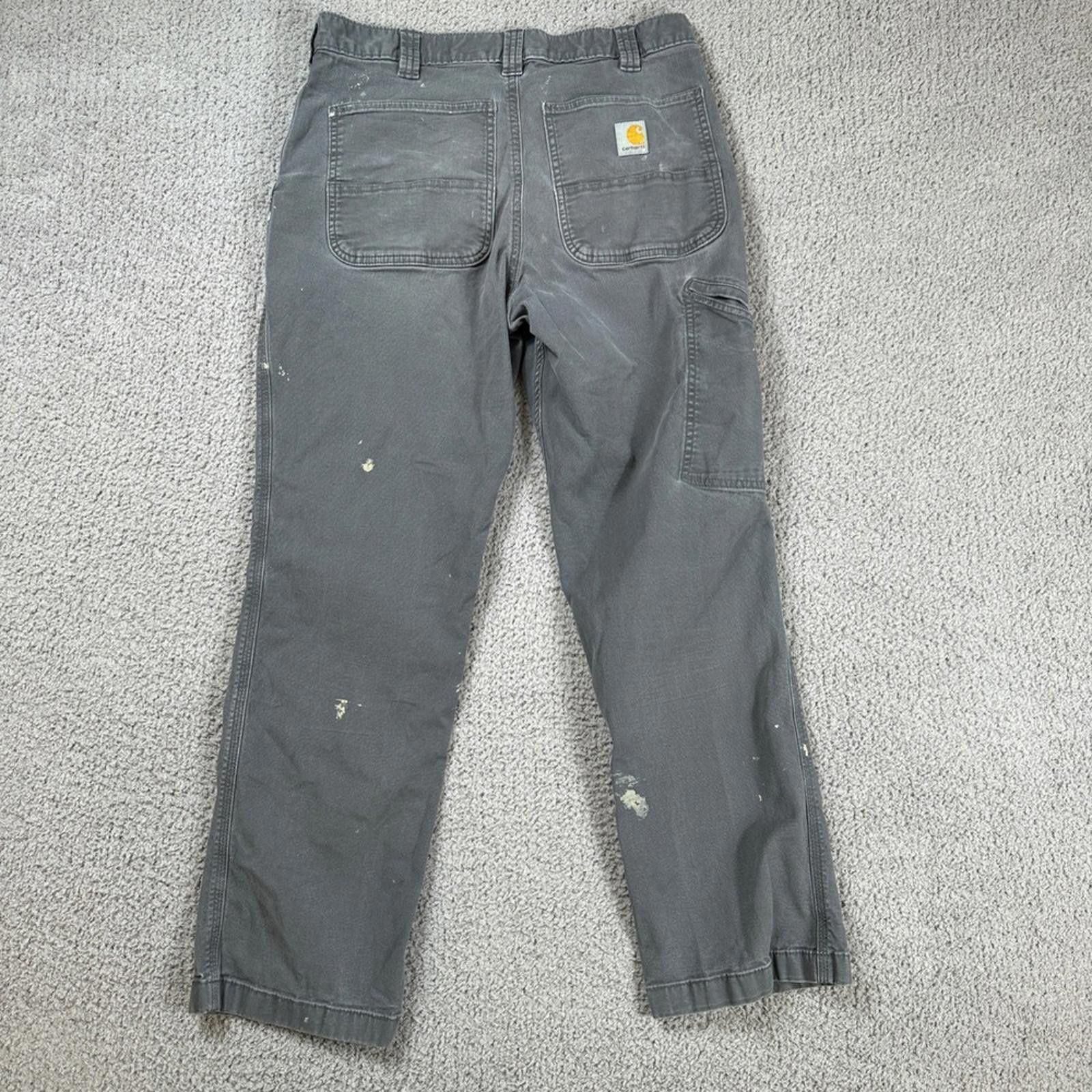 Carhartt Carhartt BM2291-M Relaxed Fit Rugged Flex Canvas Pants 32x30 Size US 32 / EU 48 - 2 Thumbnail