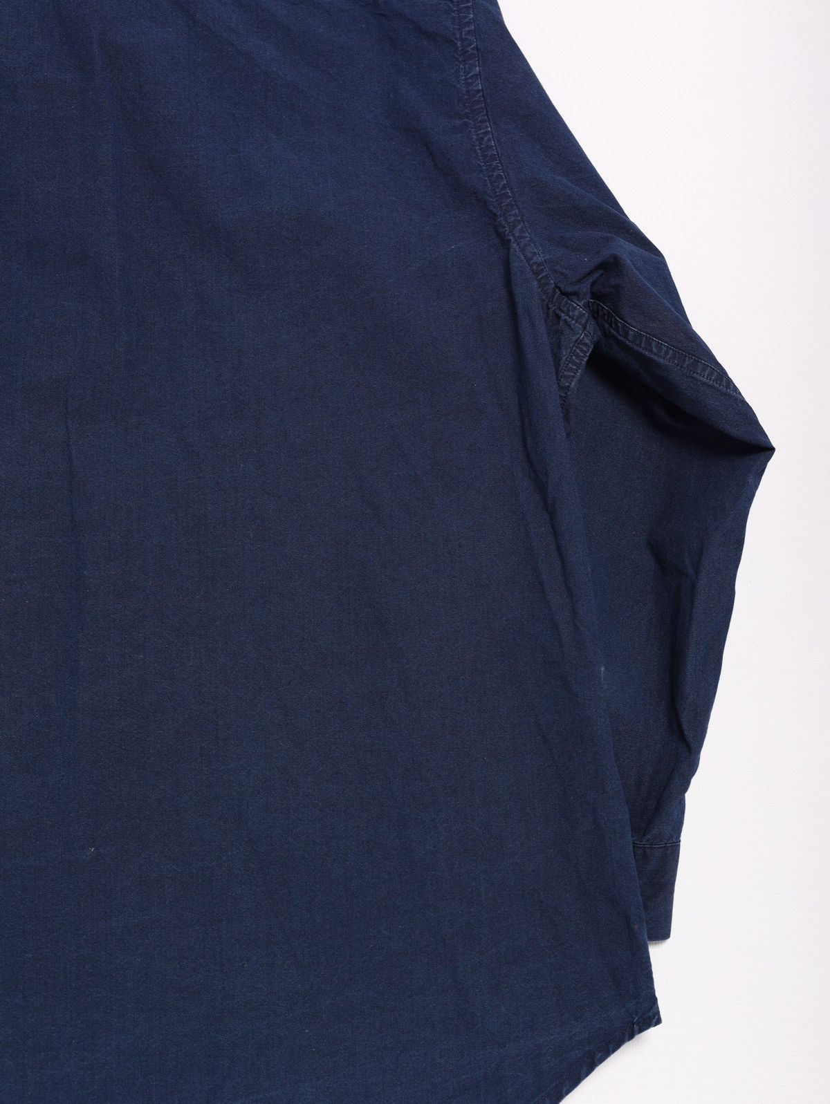 Margaret Howell MHL Margaret Howell Navy Blue Shirt Washed Cotton Denim Jean Size M / US 6-8 / IT 42-44 - 8 Thumbnail