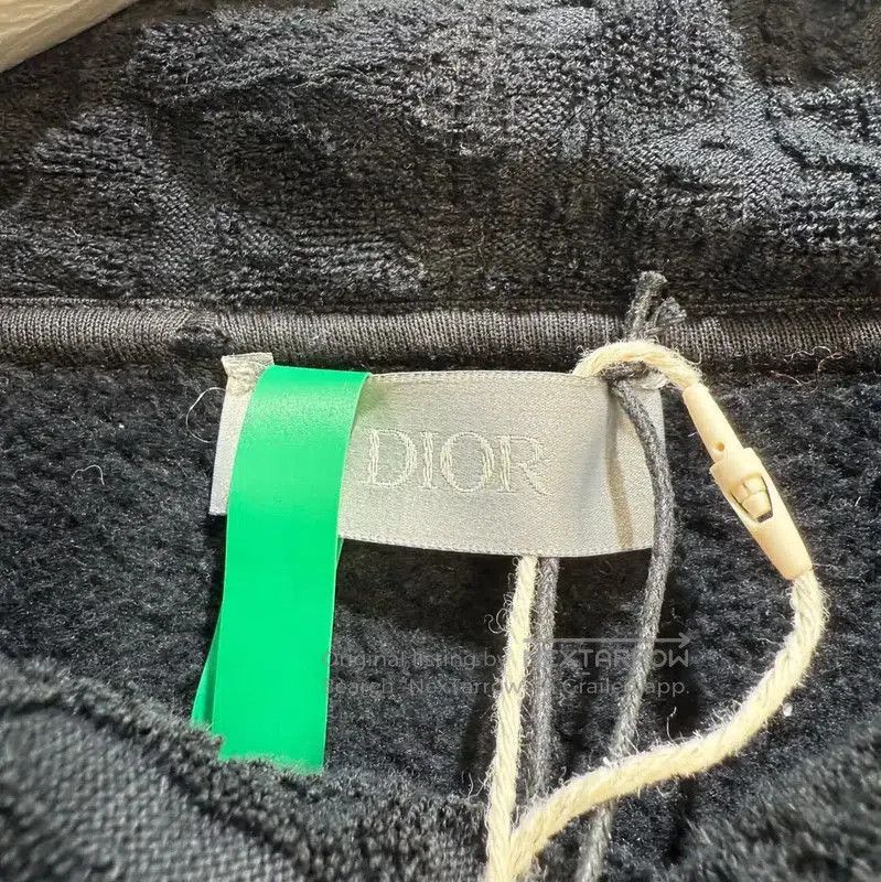 Dior Dior Black Cotton Blend Hoodie Men’s XL . Size US XL / EU 56 / 4 - 2 Thumbnail