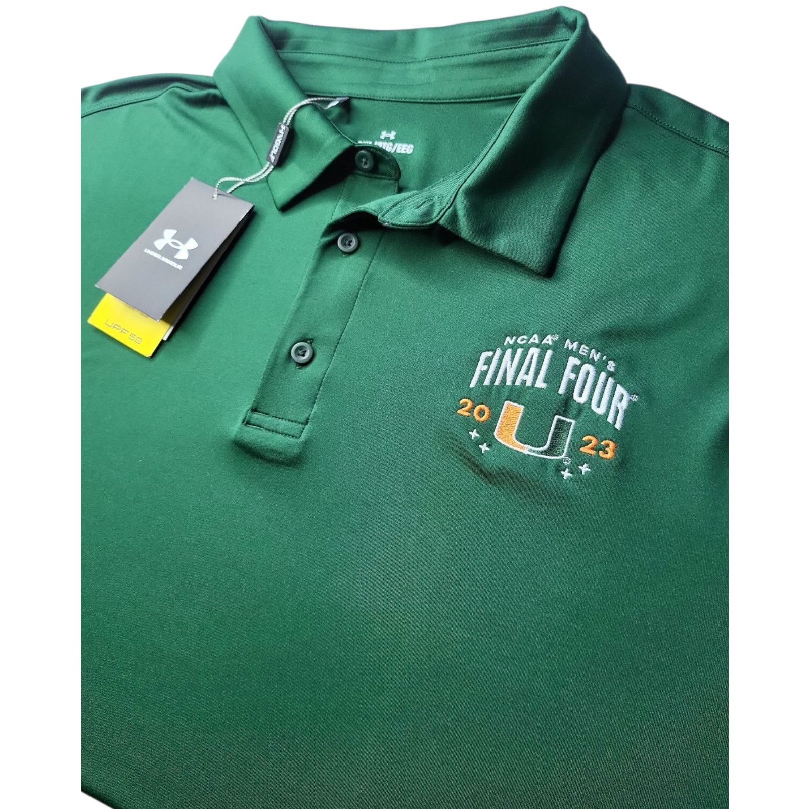 Under Armour NWT UNDER ARMOUR University of Miami Hurricanes Final 4 2XL Size US XXL / EU 58 / 5 - 1 Thumbnail