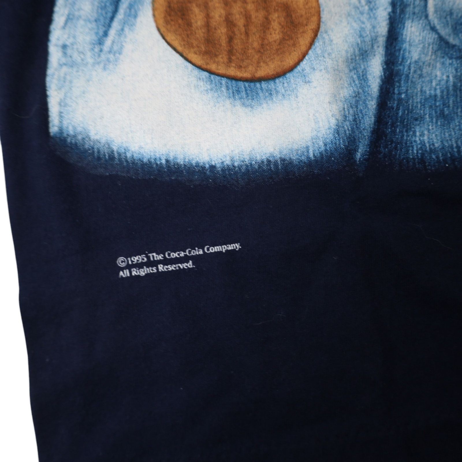 Coca Cola × Vintage Vintage Coca Cola Polar Bear Graphic T Shirt Size US L / EU 52-54 / 3 - 5 Thumbnail