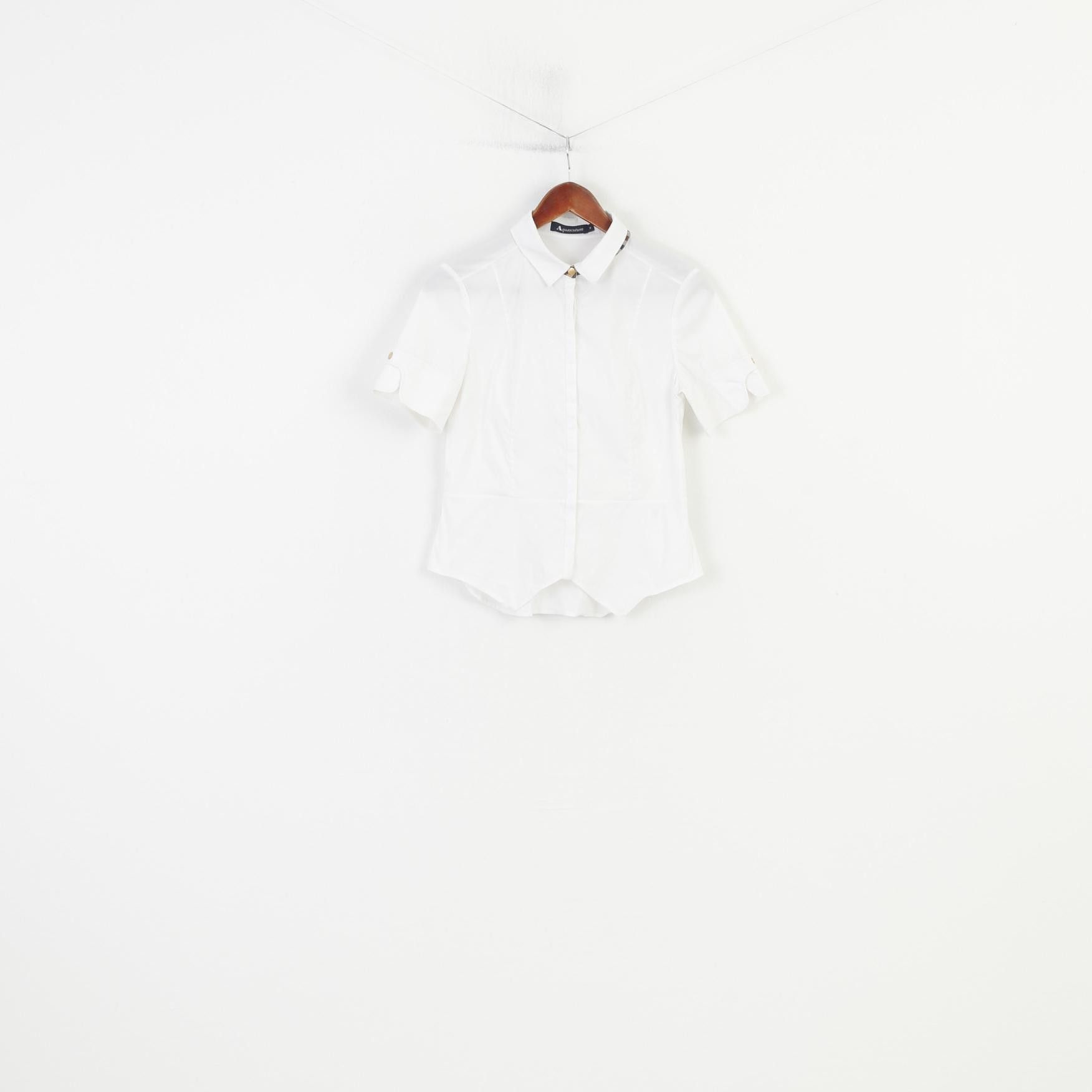 Aquascutum Aquascutum Women M (S) Shirt White 10000 Size S / US 4 / IT 40 - 2 Thumbnail