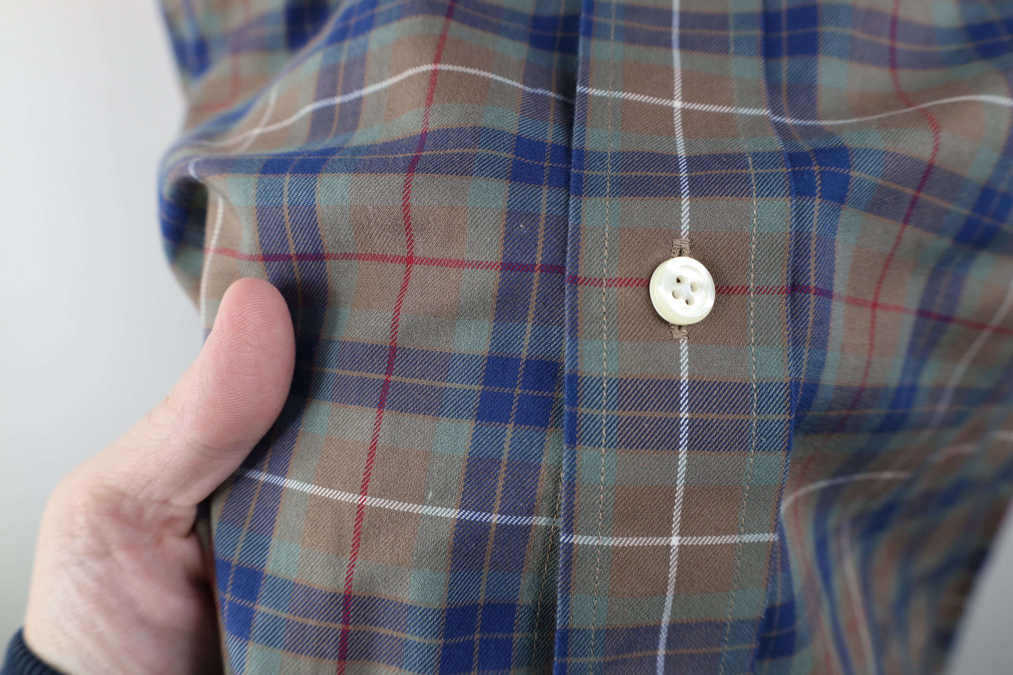 Brooks Brothers Vintage 90s Brooks Brothers Button Down Shirt Plaid OCBD Size US L / EU 52-54 / 3 - 4 Thumbnail