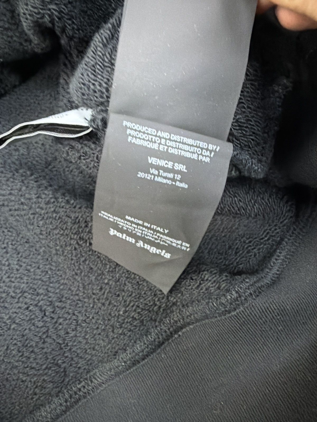 Palm Angels Palm angels script logo hoodie black Size US S / EU 44-46 / 1 - 3 Thumbnail