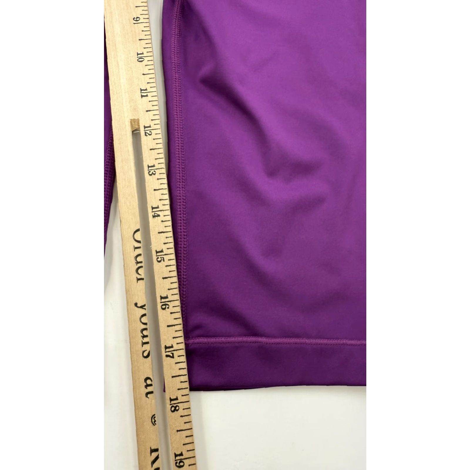 Nike VINTAGE Nike Pro Dri-FIT Capris Womens Medium Purple Pink Athletic Compression Pants Size 32" / US 10 / IT 46 - 6 Thumbnail