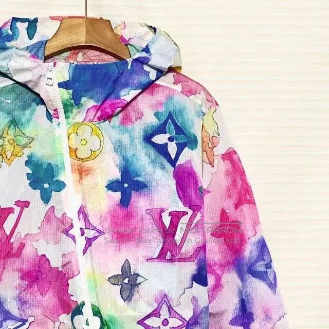 Louis Vuitton Louis Vuitton SS21 Ink Print Windproof Jacket. Size US M / EU 48-50 / 2 - 3 Thumbnail