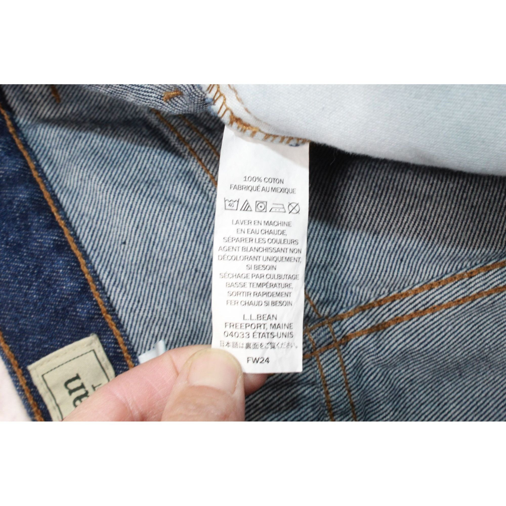 L.L. Bean LL Bean Double L Jeans Standard Fit Straight Leg Size US 40 / EU 56 - 9 Thumbnail
