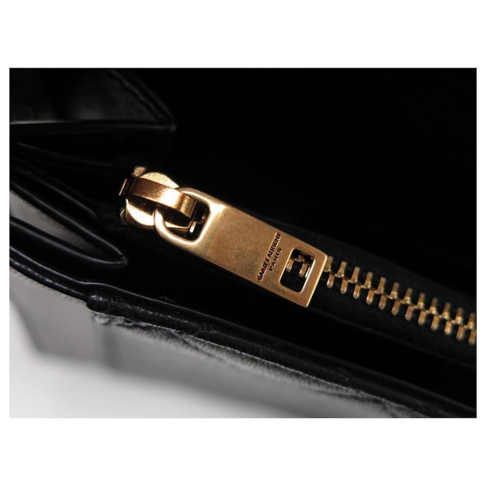Saint Laurent Paris o1b1hav110824 Size: OS / Gaby Satchel Bag Lambskin in Black Size ONE SIZE - 10 Thumbnail