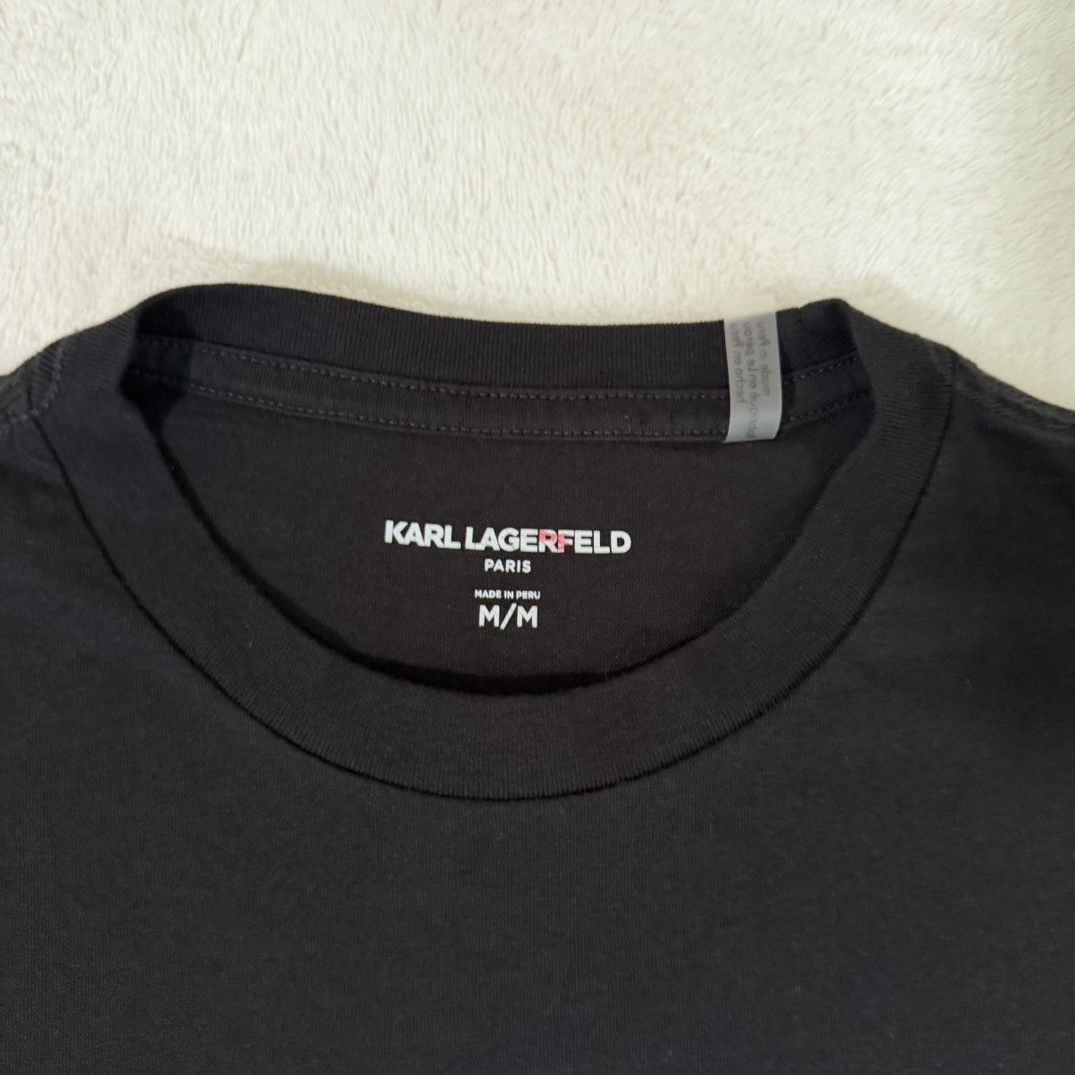 Karl Lagerfeld Karl Lagerfeld Paris Black Music T-Shirt Size US M / EU 48-50 / 2 - 3 Thumbnail