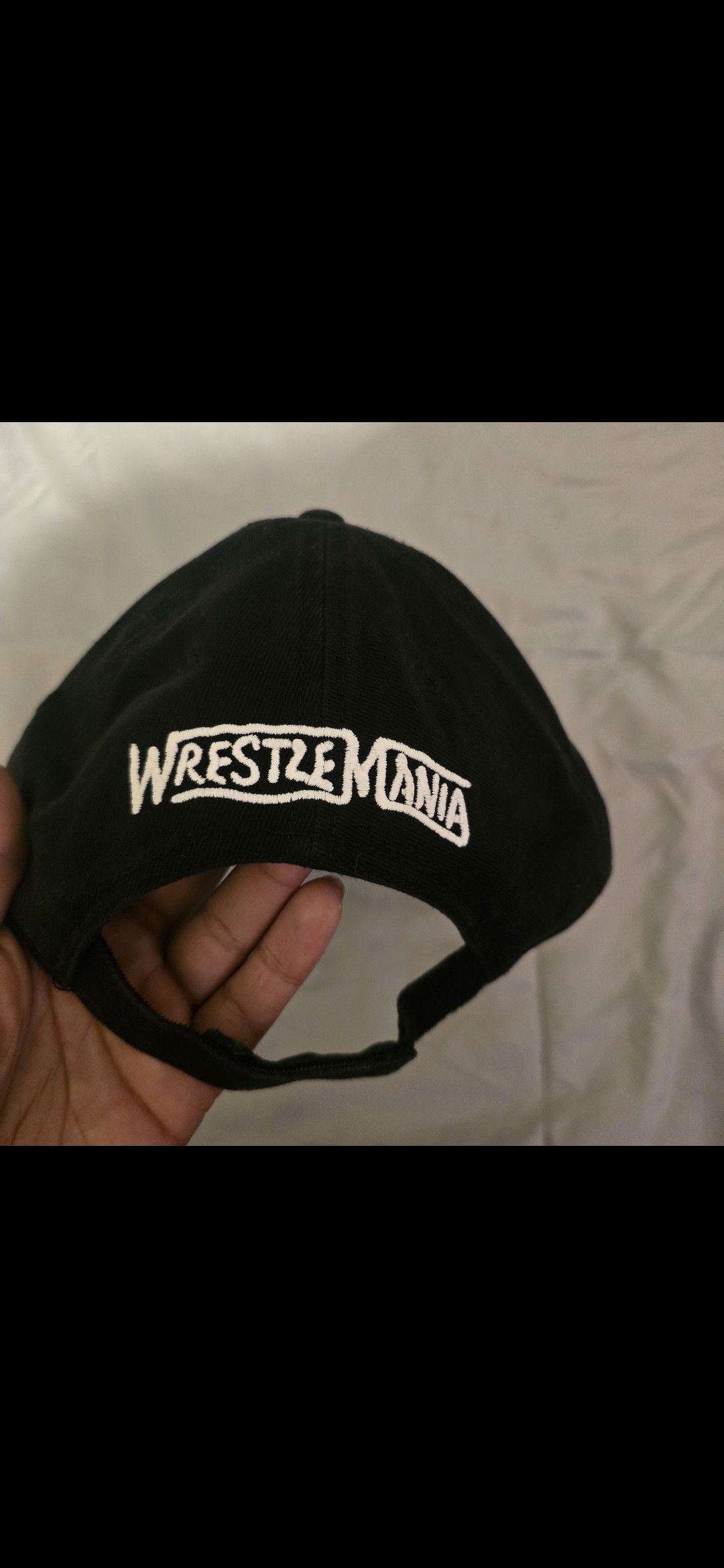 Travis Scott × WWE Cactus Jack Travis Scott X WWE Hat Black Wrestlemania Size ONE SIZE - 3 Thumbnail