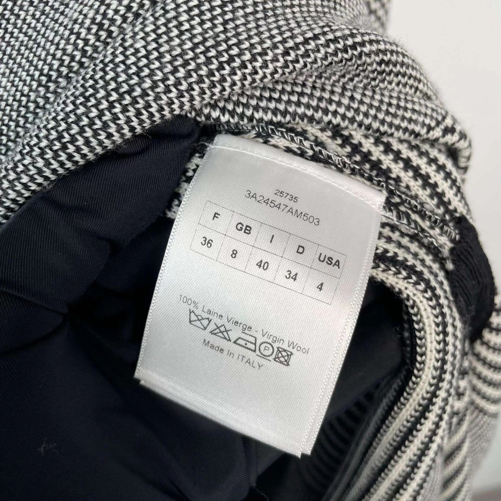 Dior Dior wool sweater gray 36 Size XS / US 0-2 / IT 36-38 - 5 Thumbnail