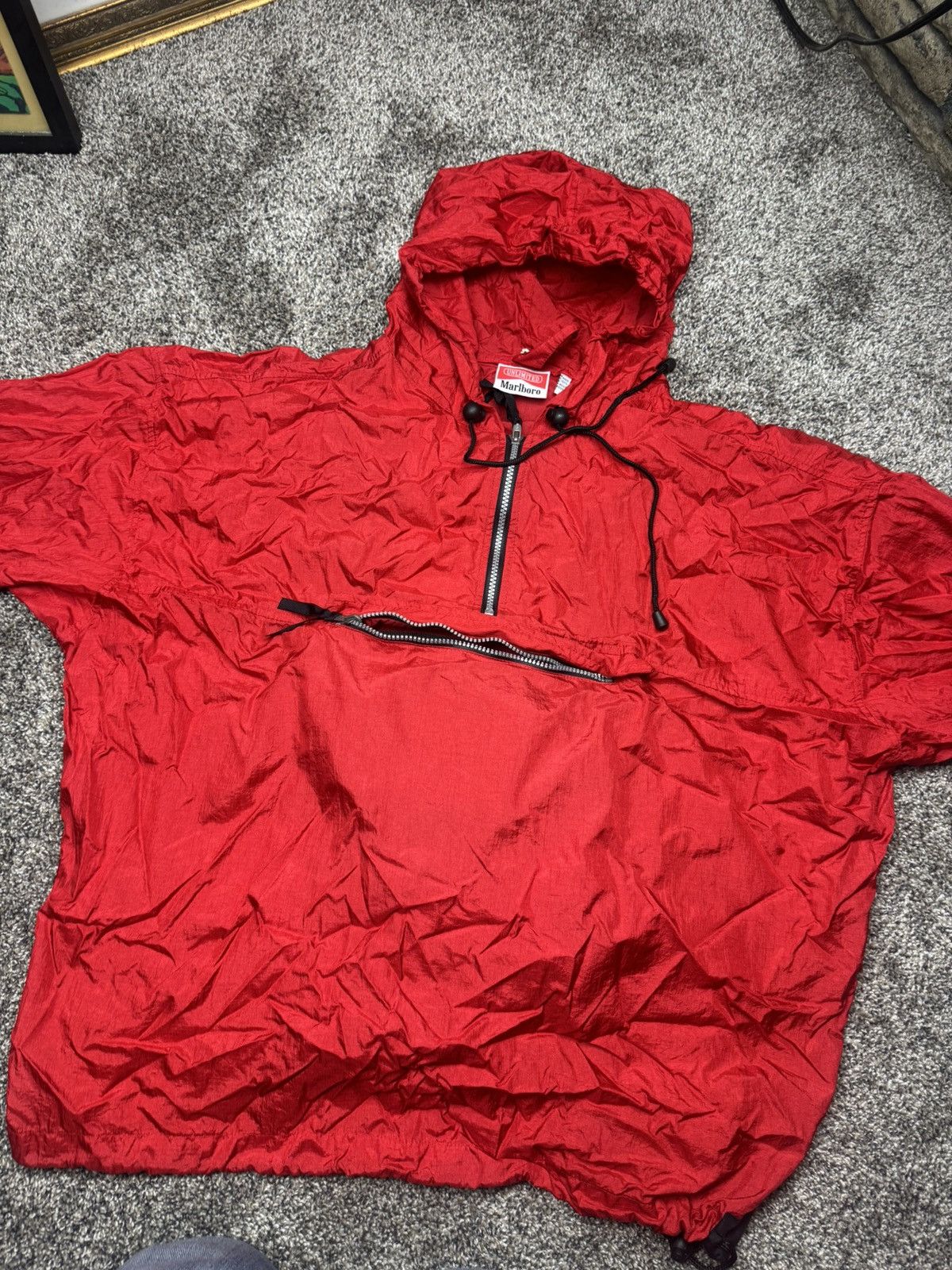 Marlboro × Vintage Marlboro package windbreaker Size US XL / EU 56 / 4 - 3 Thumbnail