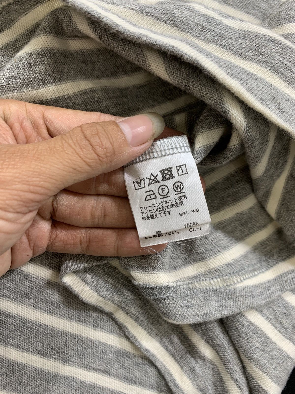 Issey Miyake Issey Miyake Stripe by Plantation Long Sleeve Size US M / EU 48-50 / 2 - 5 Thumbnail