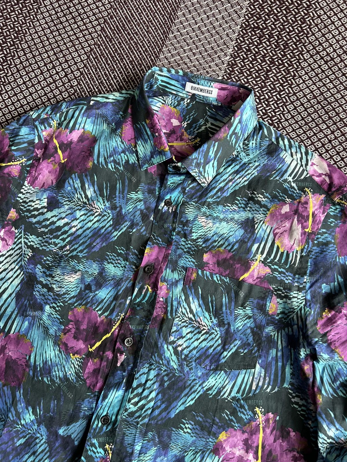 Dirk Bikkembergs Dirk Bikkembergs Floral Pattern Shirt Multicoloured Size L Size US L / EU 52-54 / 3 - 3 Thumbnail
