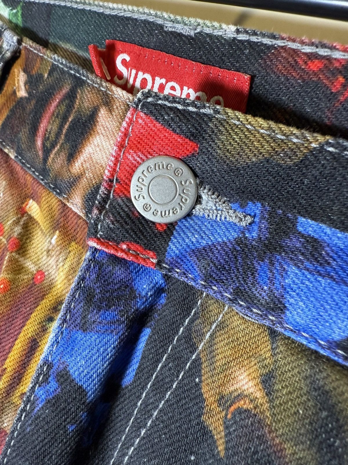 Supreme Supreme Nas & DMX Collage Double Knee Denim Print Pant Size US 32 / EU 48 - 4 Thumbnail