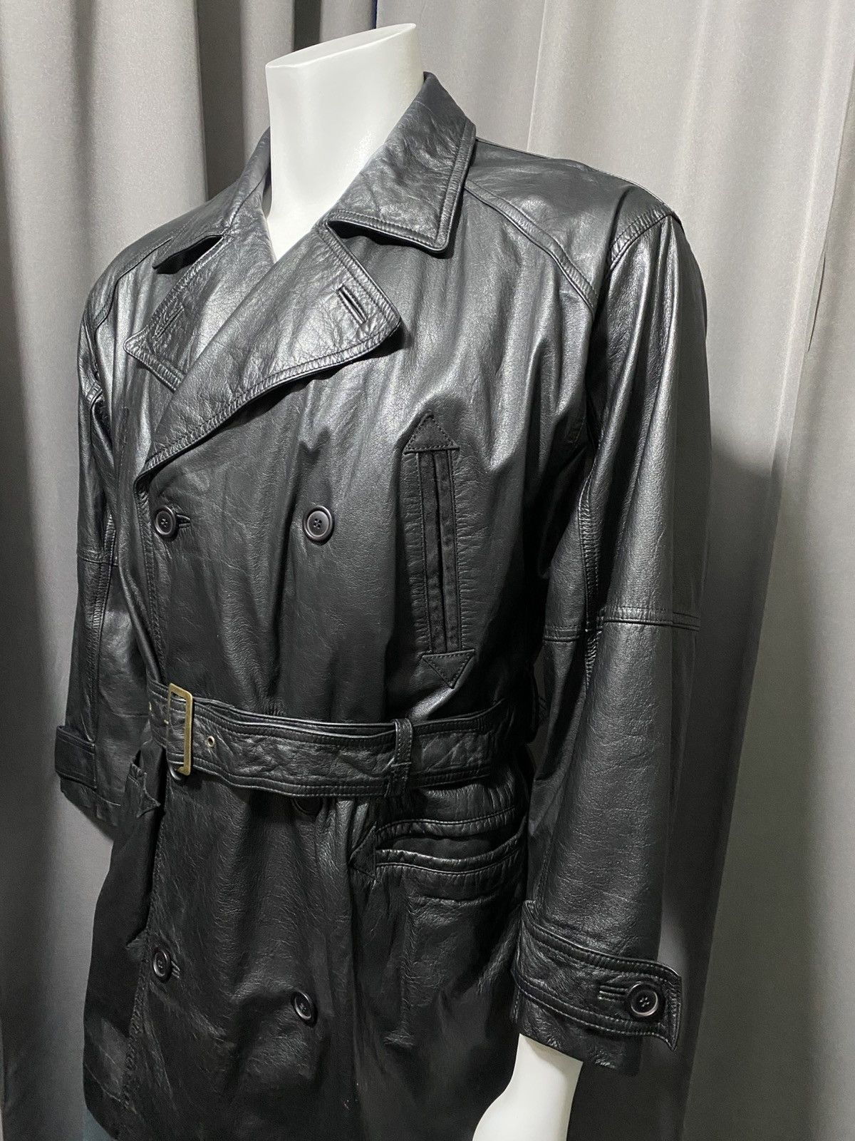 Issey Miyake 1980s Hai Sporting Gear by Issey Miyake Double Breasted Coat Size US M / EU 48-50 / 2 - 16 Thumbnail