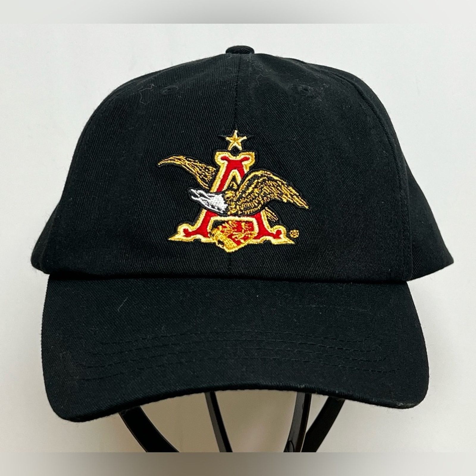 Budweiser Anheuser Busch Beer St Louis Brewery Cap - StrapBack Hat Size ONE SIZE - 6 Thumbnail