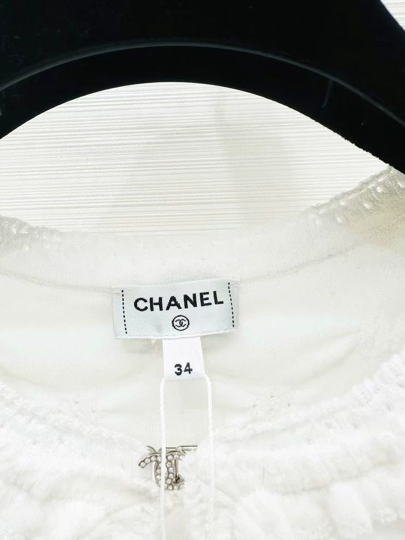 Chanel Chanel 24p double C diamond buckle wrinkled jacket Size XXS / US 00 / IT 34 - 5 Thumbnail