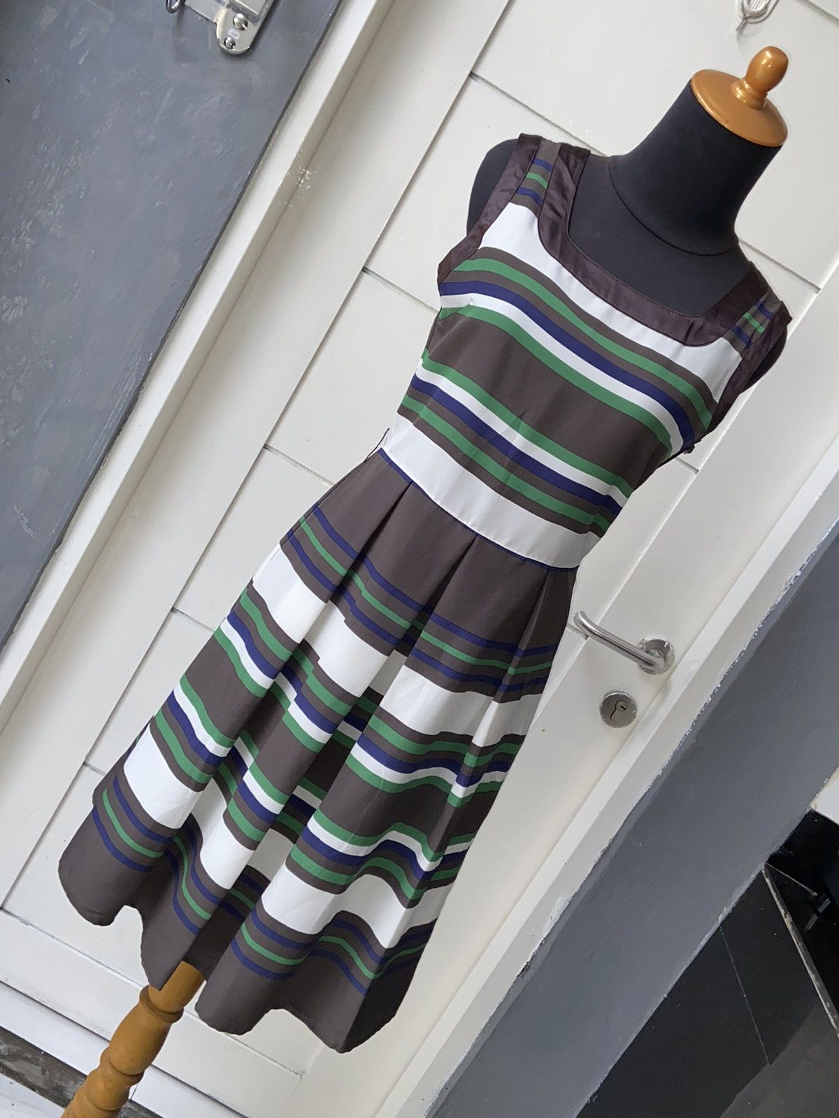 Tommy Hilfiger TOMMY HILFIGER Striped Dress Size XS / US 0-2 / IT 36-38 - 14 Thumbnail
