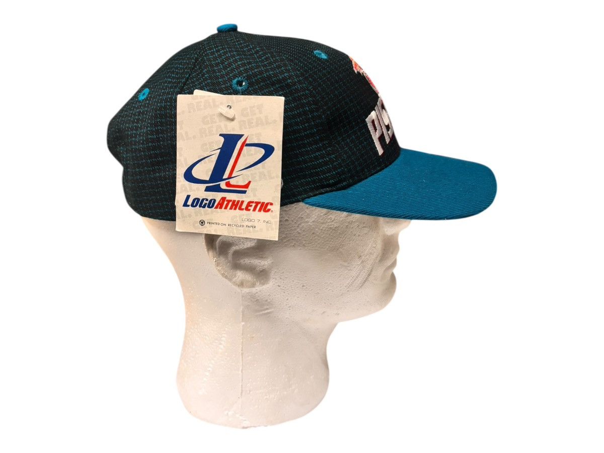 Logo Athletic Vintage 90s Detroit Pistons logo athletics snapback Size ONE SIZE - 4 Thumbnail