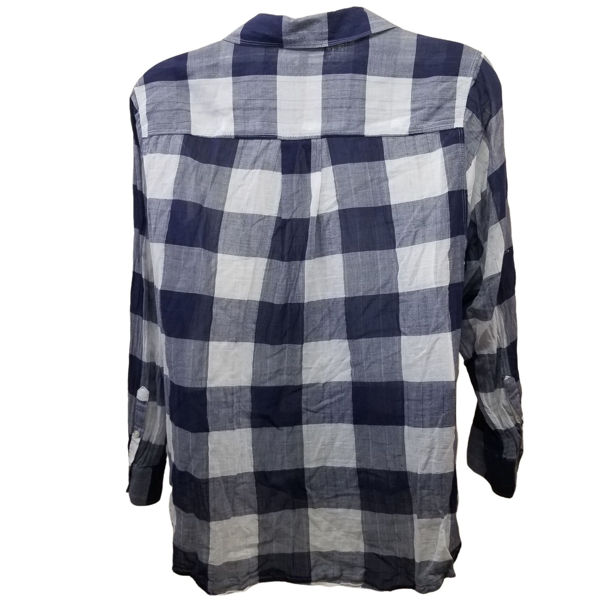 Other Lane Bryant 22 24 Plaid Check Blouse Lot Red Blue Black Pink Size 4XL / US 24-26 - 6 Thumbnail
