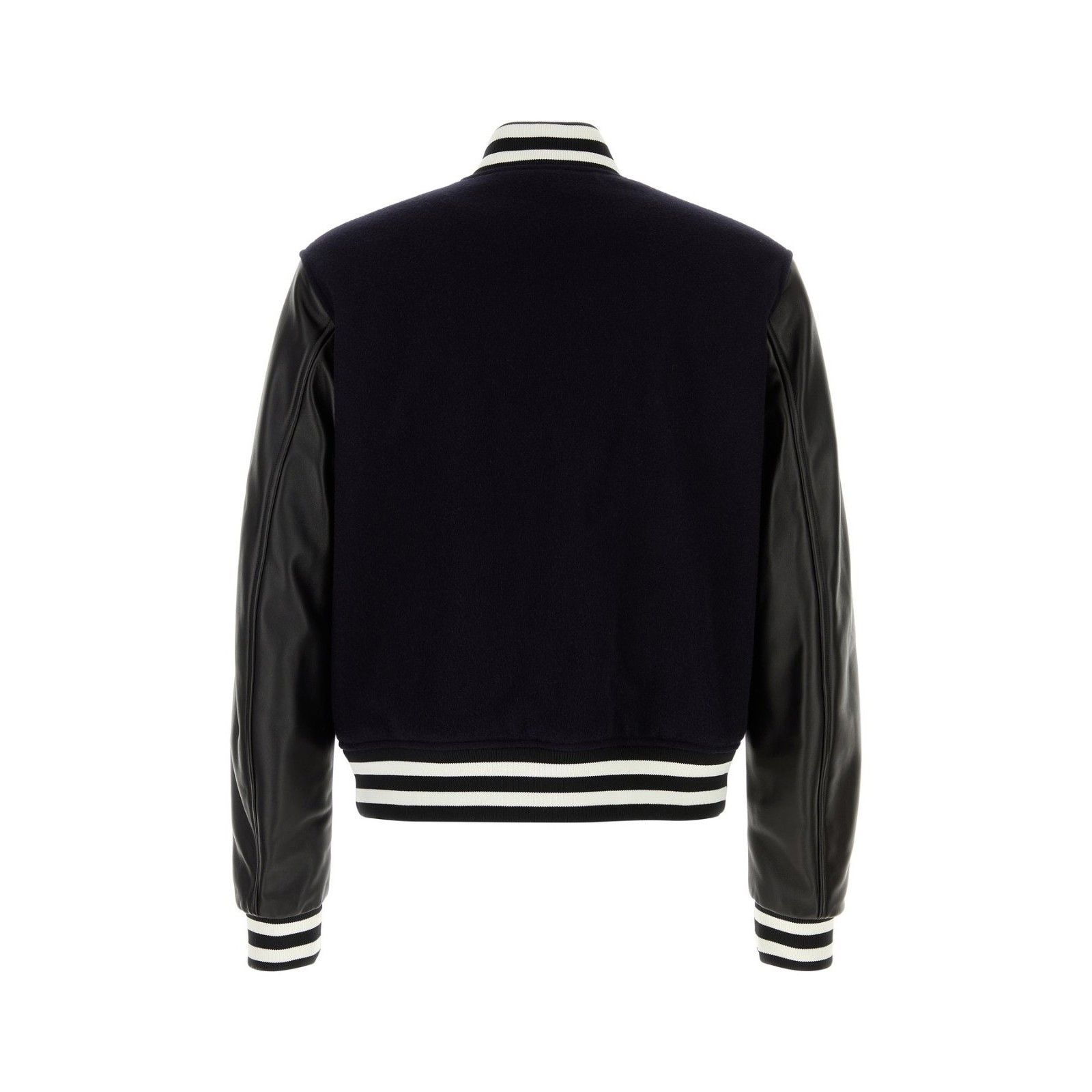Gucci GUCCI Midnight Blue Wool Bomber Jacket New And Authentic (Me Size US M / EU 48-50 / 2 - 2 Thumbnail