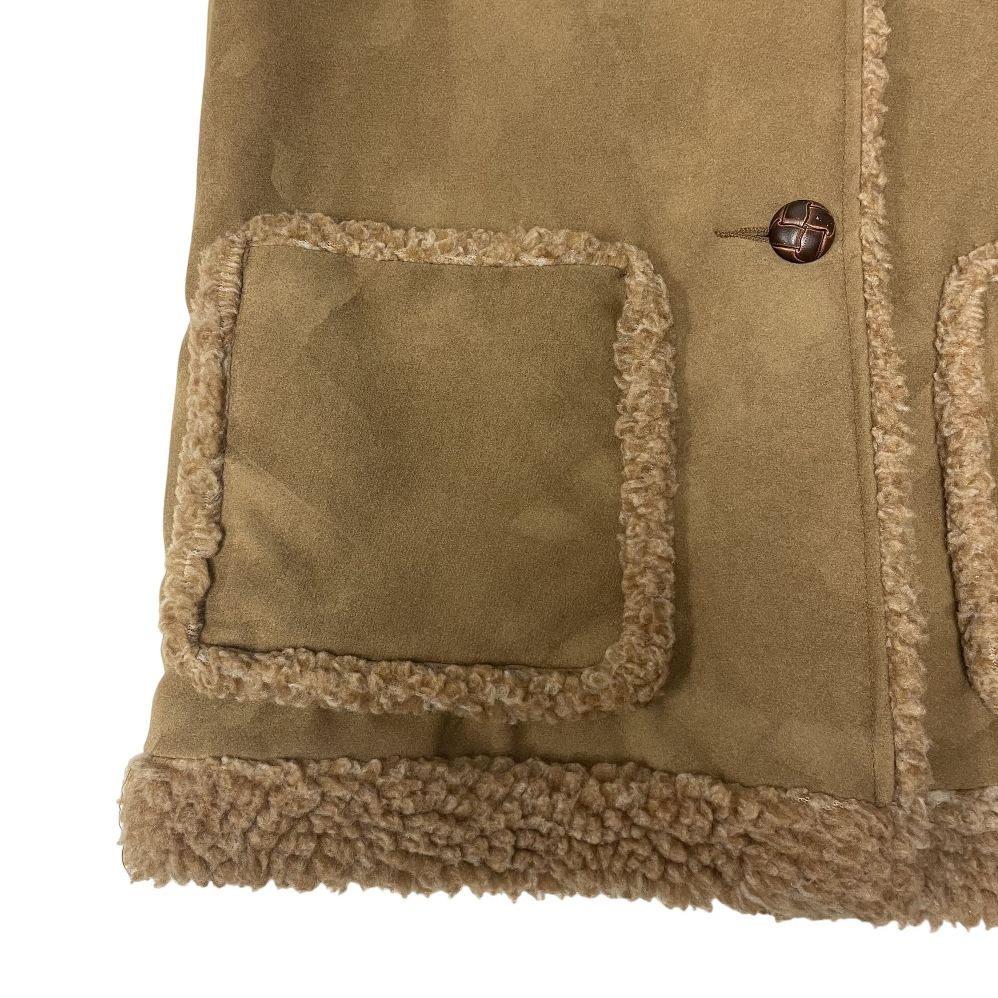Other Vtg Fingerhut Brown FELTED Vinyl MOUNTAIN MAN Jacket Size XXL / US 16-18 / IT 52-54 - 4 Thumbnail