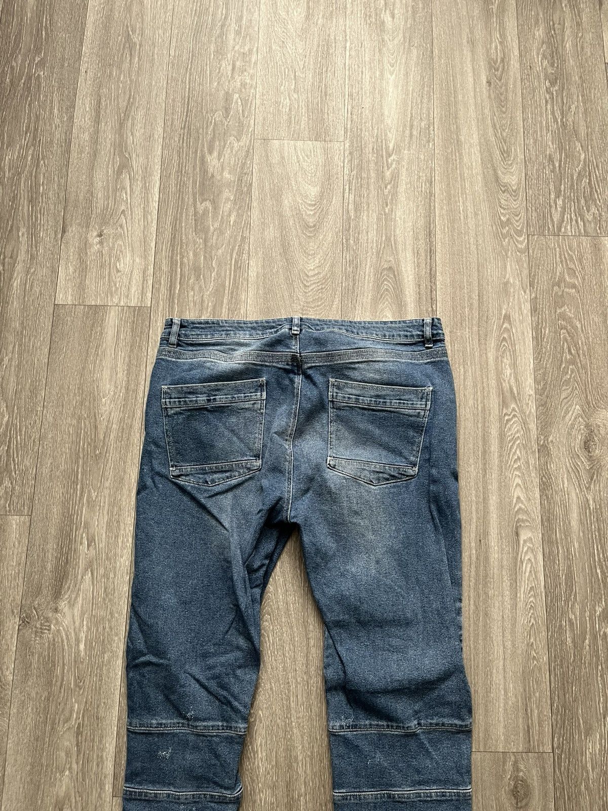Asos ASOS Skinny Ripped and Zipped Jeans Size US 38 / EU 54 - 9 Thumbnail