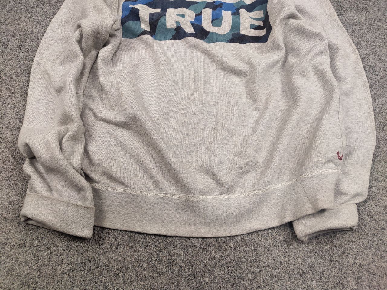 True Religion Vintage True Religion Logo Fleece Crew Chek Sweatshirt Size US XL / EU 56 / 4 - 9 Thumbnail