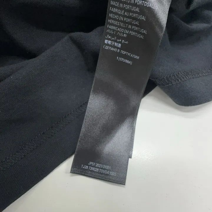 Balenciaga Balenciaga Balenciaga SS23 Black Oversized Half Sleeve TSh Size US M / EU 48-50 / 2 - 5 Thumbnail