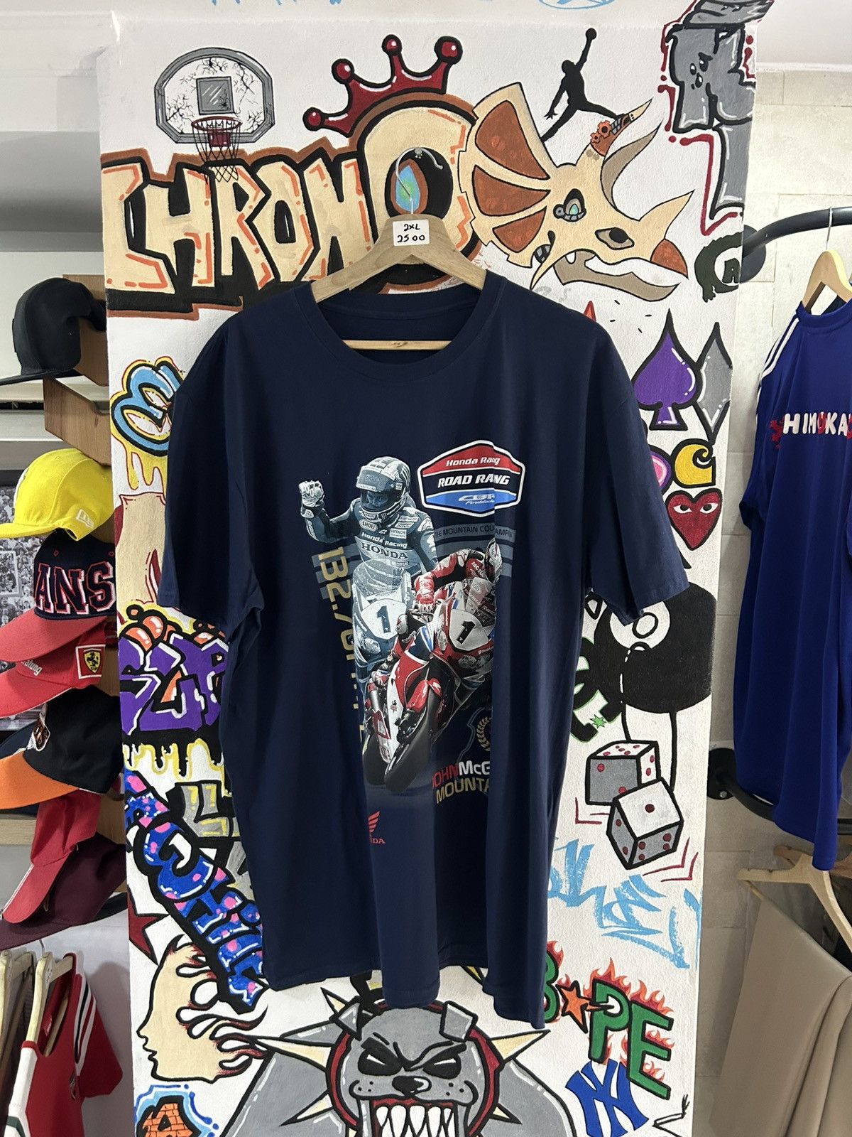 Honda Honda Racing Tee Size US XXL / EU 58 / 5 - 1 Thumbnail