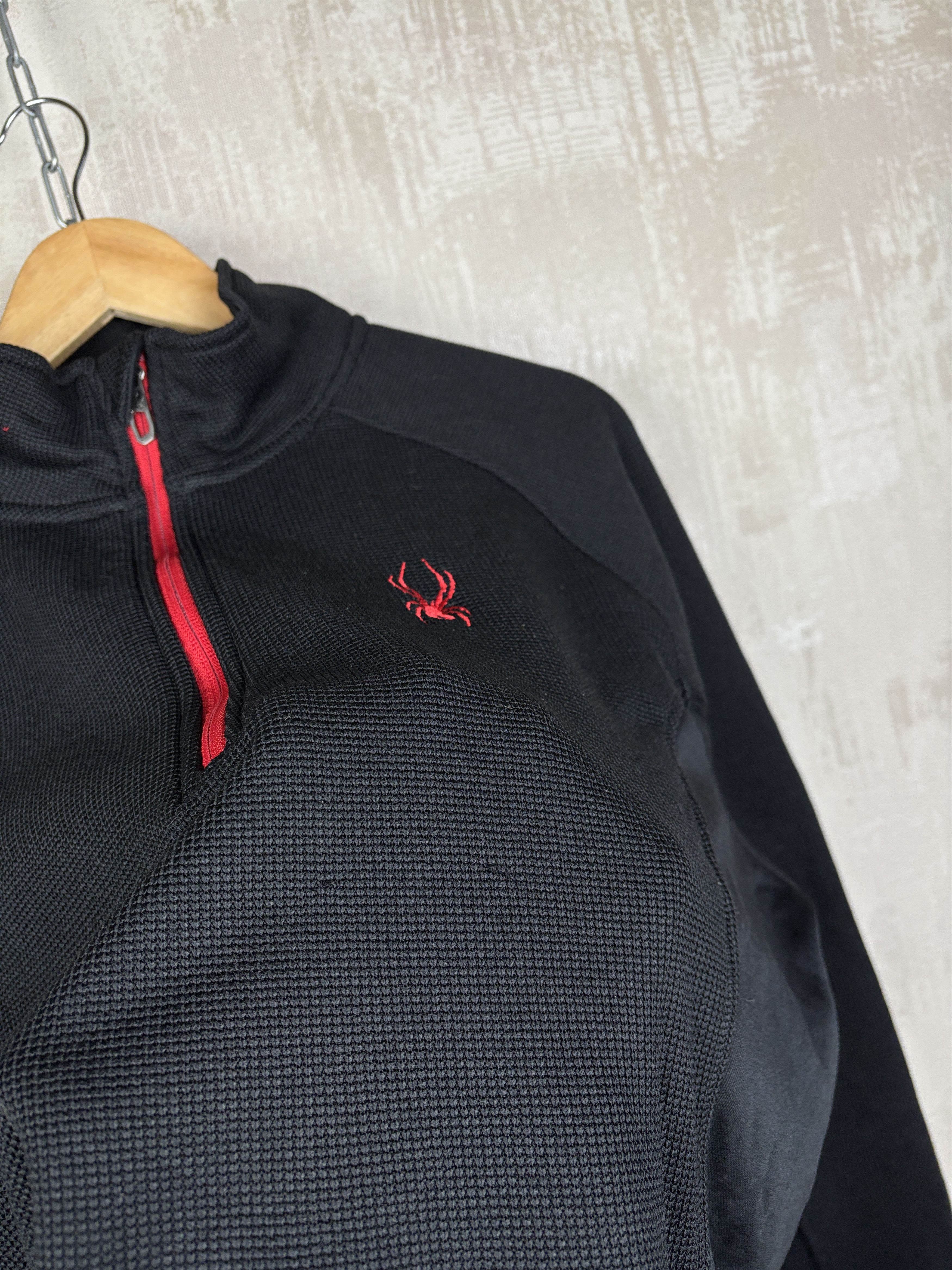 Spyder Spyder Half Zip Pullover Sweater Fleece Ski Layer Size US L / EU 52-54 / 3 - 10 Thumbnail