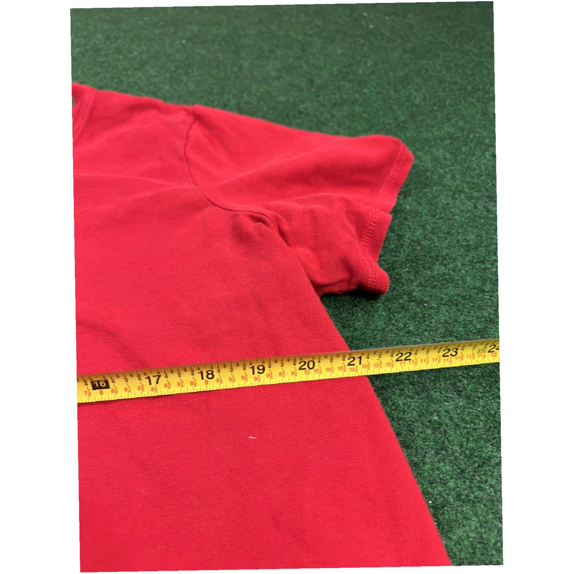 Ralph Lauren Ralph Lauren L-RL Lauren Active Womens Shirt Size XL Red Short Sleeve Logo Size XL / US 12-14 / IT 48-50 - 6 Thumbnail