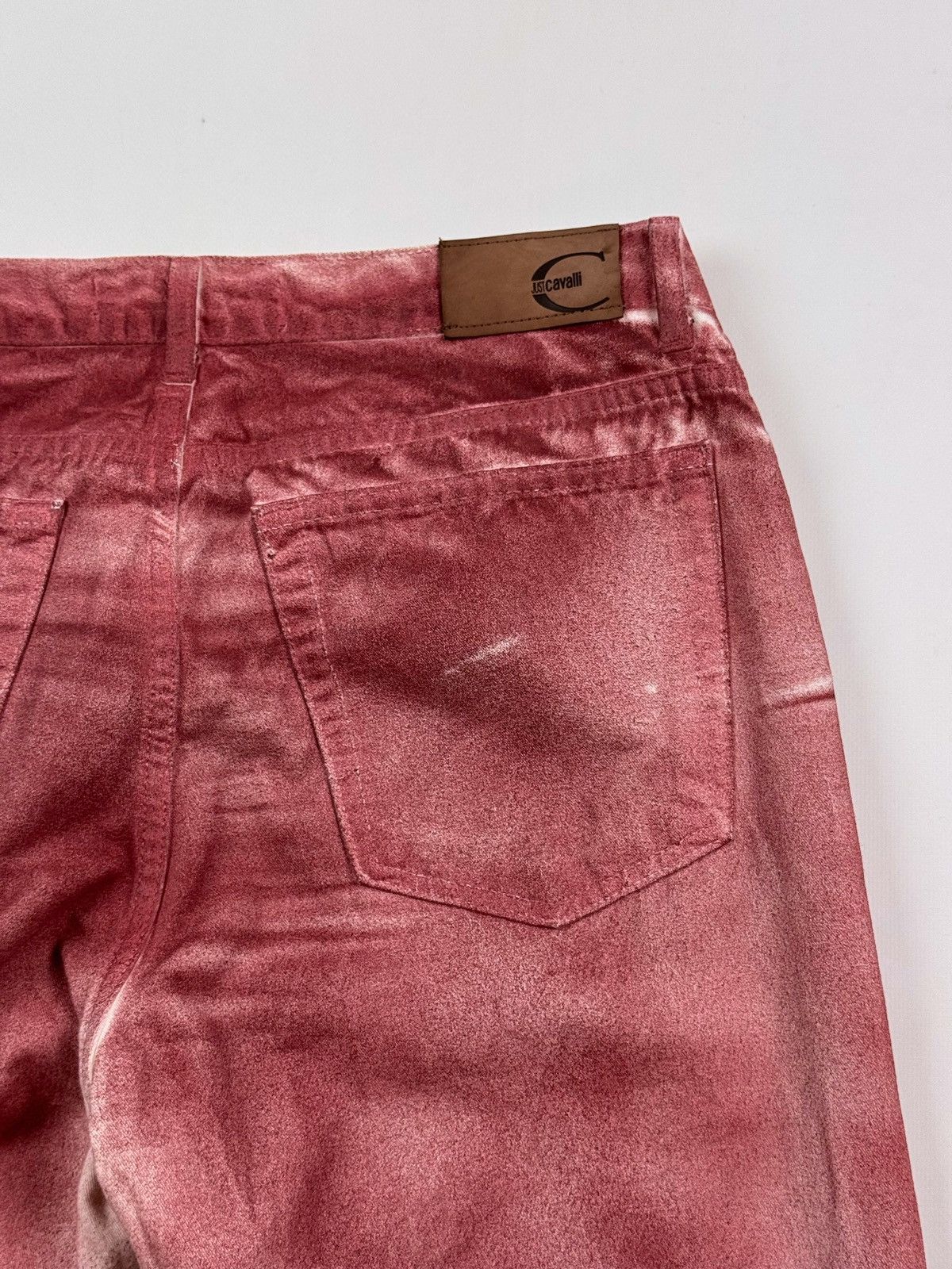 Just Cavalli Vintage Y2K Just Cavalli Gradient Flare Women’s Pants Size 32" / US 10 / IT 46 - 15 Thumbnail