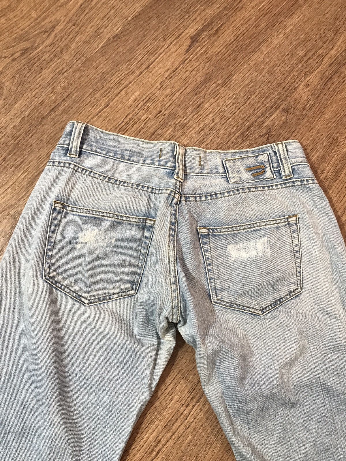 Diesel Vintage Diesel Distressed Flared Denim Pants Jeans Size 32 Size 32" / US 10 / IT 46 - 9 Thumbnail