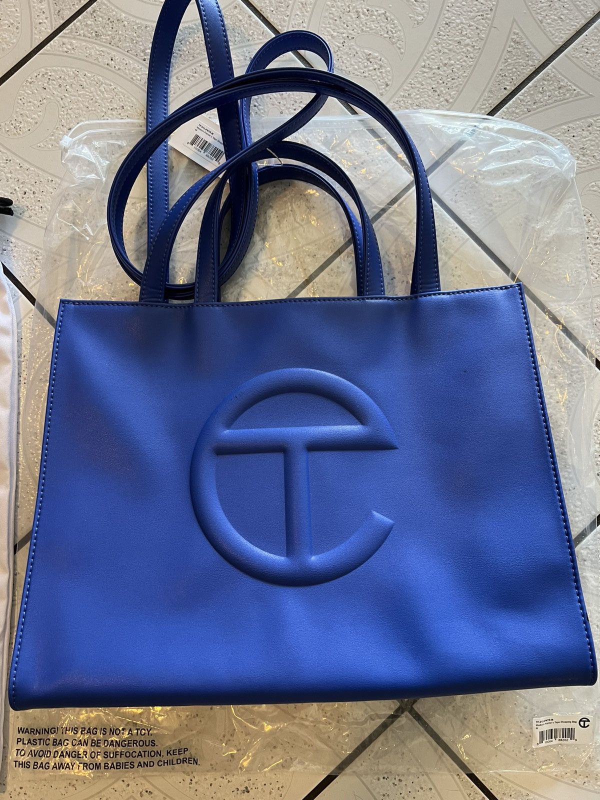 Telfar Telfar Medium Blue Painters Tape Size ONE SIZE - 3 Thumbnail
