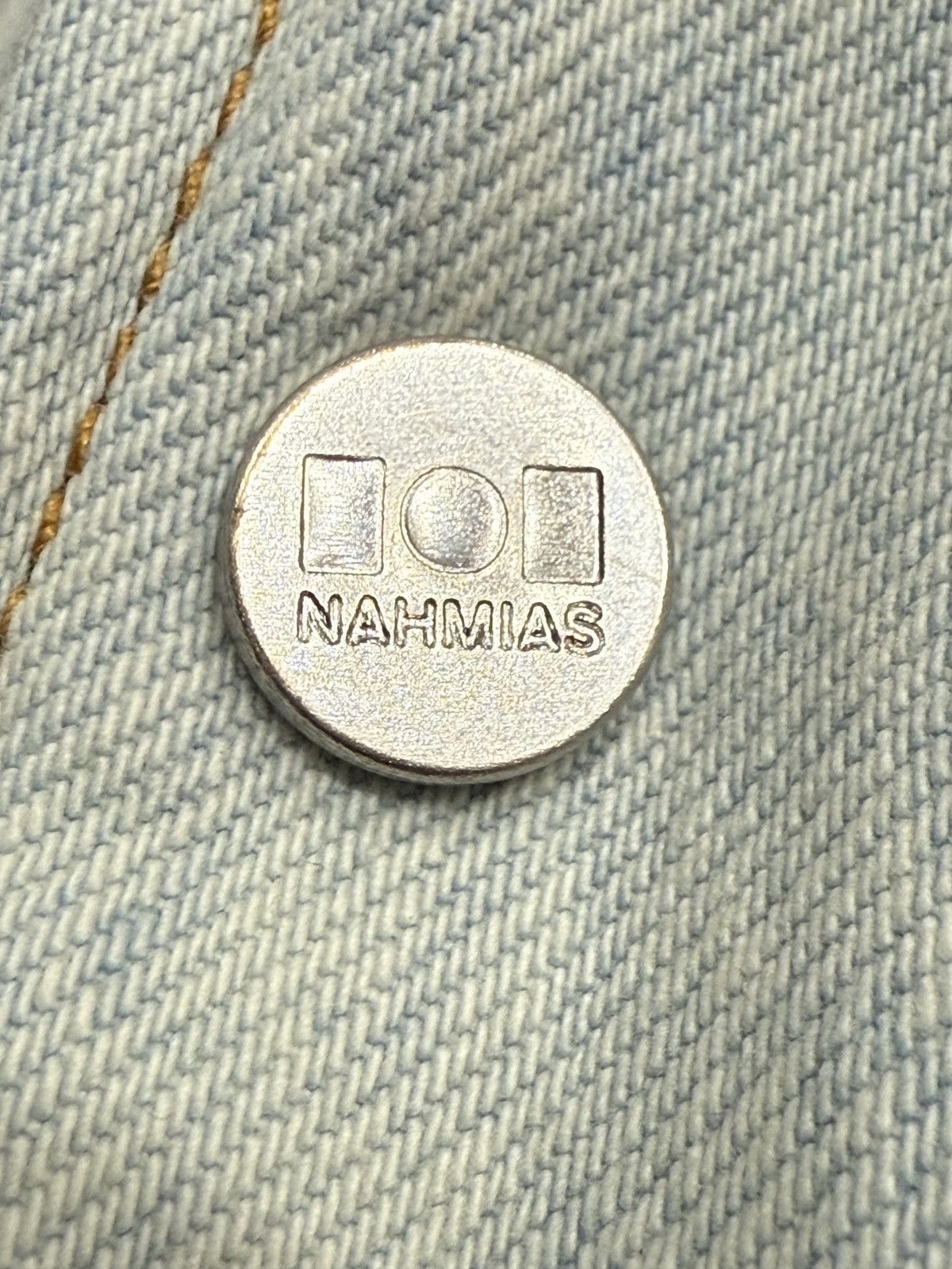 Nahmias Nahmias Miracle Academy Denim Bomber jacket Size US L / EU 52-54 / 3 - 4 Thumbnail