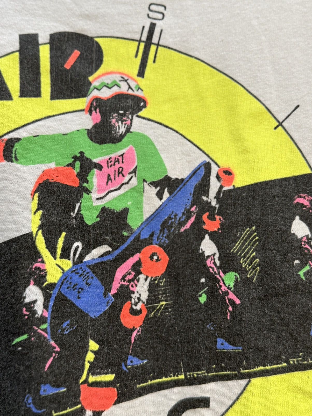 Levi's Vintage Clothing Vintage 80s Levis Skateboard Eat Air Faded Tee Size US M / EU 48-50 / 2 - 3 Thumbnail