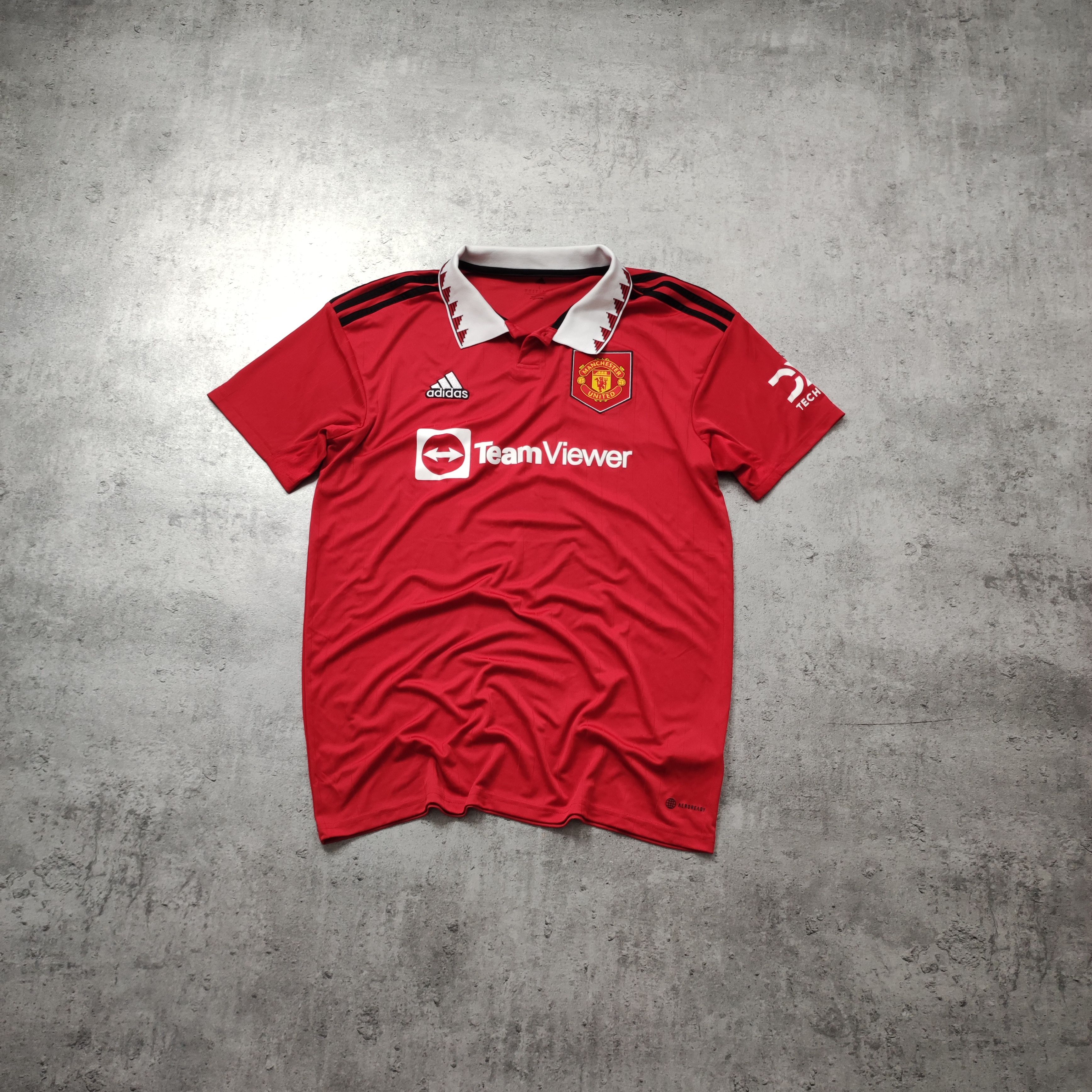 Adidas RARE Manchester United x Adidas 2022 Home Football Jersey Size US L / EU 52-54 / 3 - 1 Thumbnail