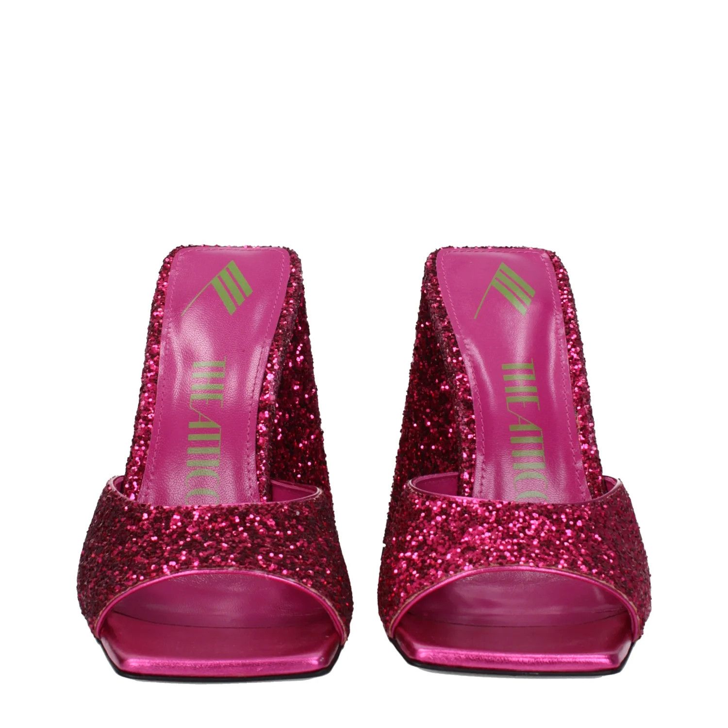 The Attico ob1o1e1224 Glitter Sandals in Fuchsia Size US 7.5 / IT 37.5 - 3 Thumbnail