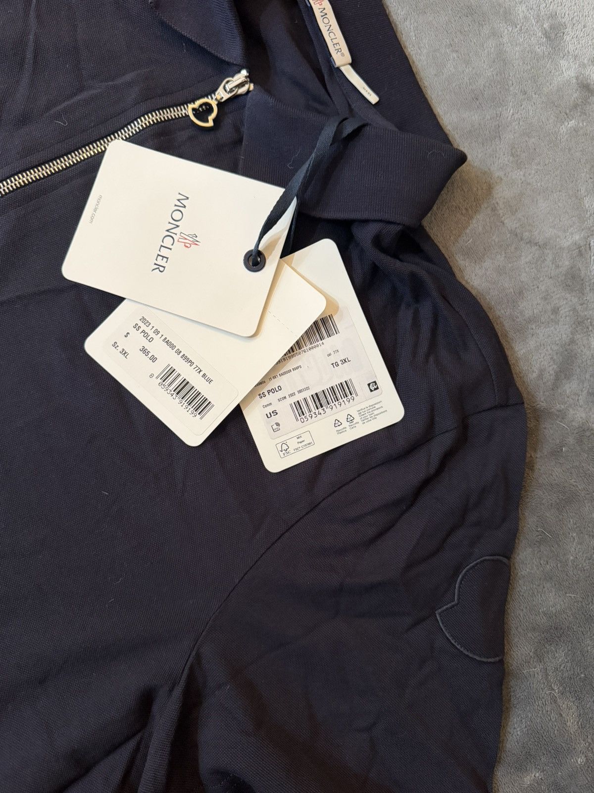 Moncler 2023 ss polo moncler Size US S / EU 44-46 / 1 - 2 Thumbnail