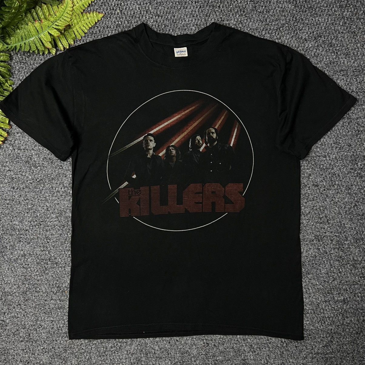 Band Tees × Gildan × Vintage The Killers UK Tour 2012 Vintage T-shirt Size US L / EU 52-54 / 3 - 1 Thumbnail