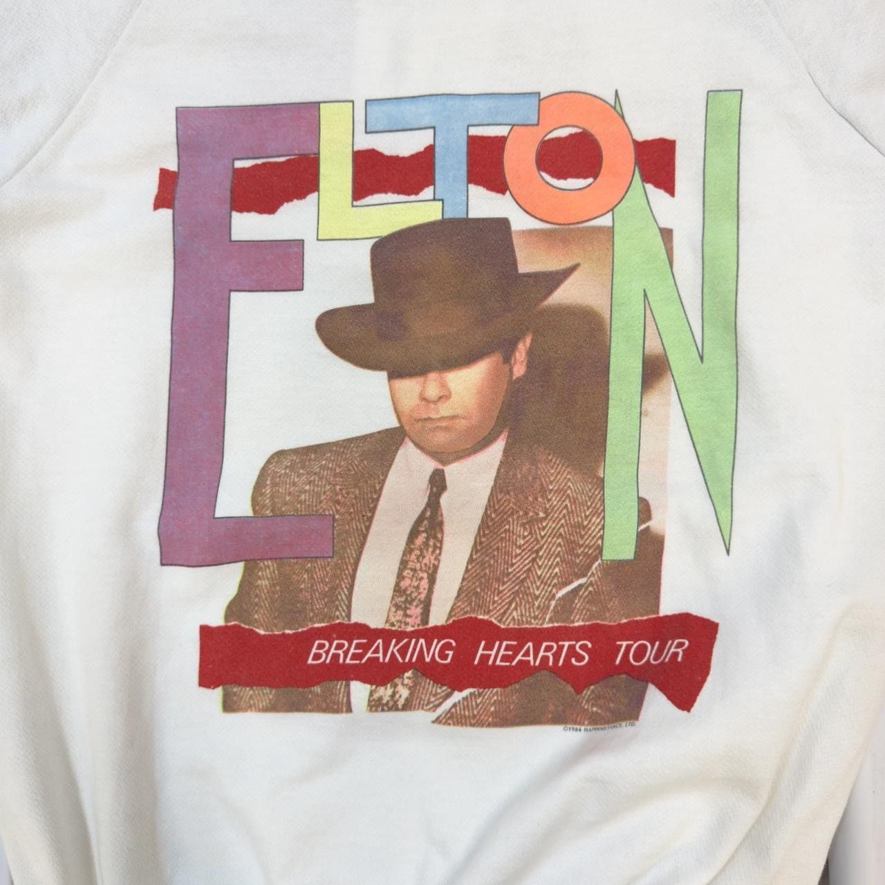 Other BUNDLE SALE: Elton John Breaking Hearts & 90s eagle hoodie Size US L / EU 52-54 / 3 - 3 Thumbnail