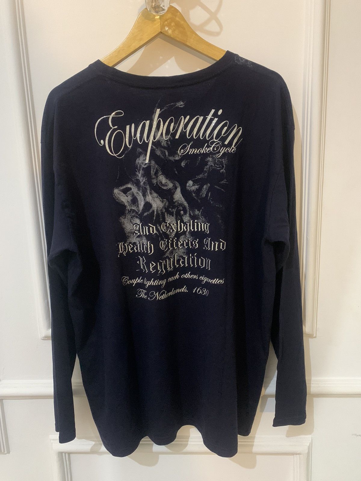 14th Addiction × If Six Was Nine × Yasuyuki Ishii Japanese Poem Evaporation Smoke Cycle Gothic styel Size US XXL / EU 58 / 5 - 2 Thumbnail