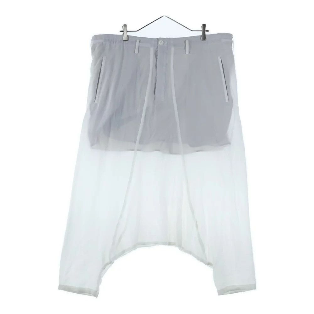 Yohji Yamamoto POUR HOMME 12M SILK DESIN SARROUEL PANTS Size US 42 / EU 58 - 1 Thumbnail
