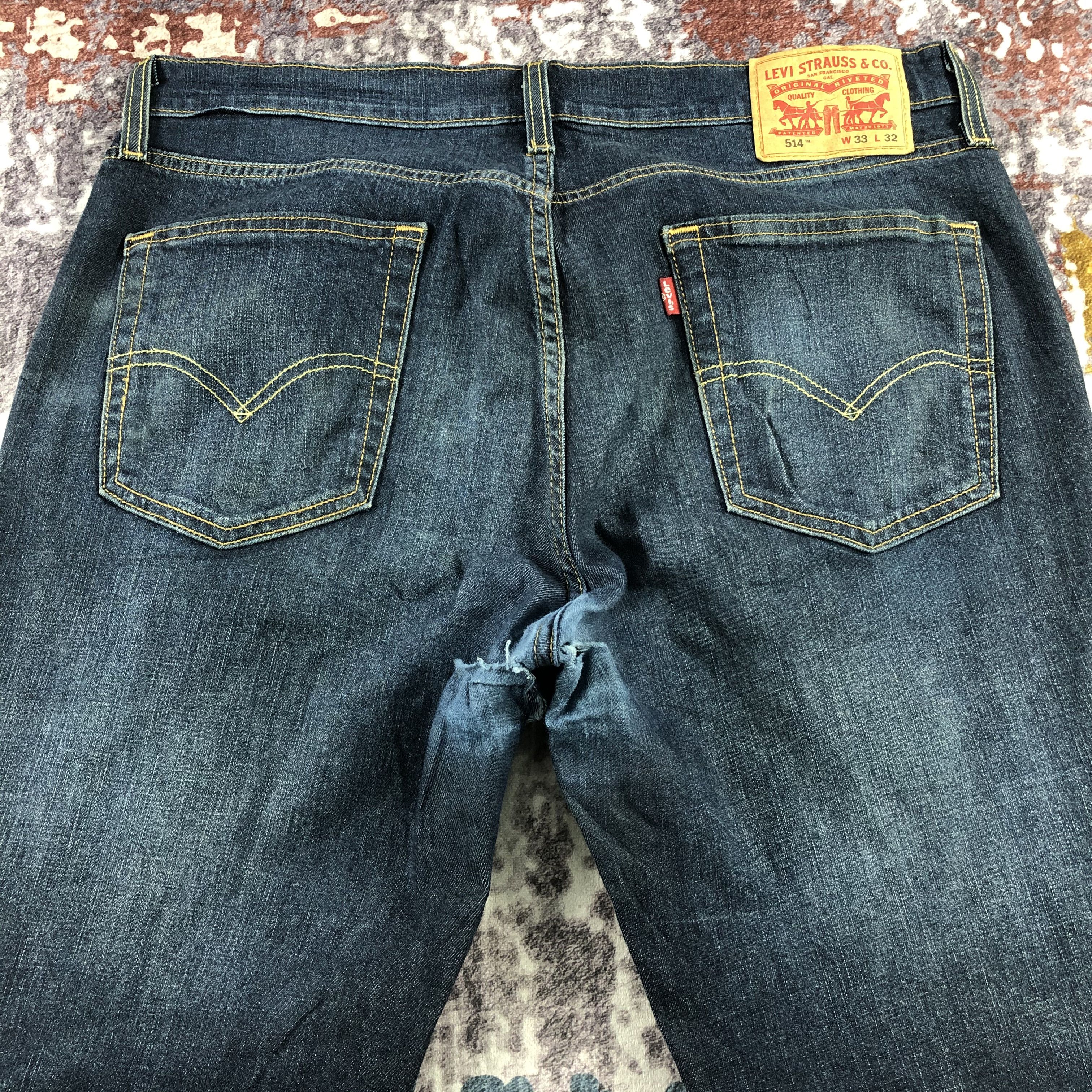Levi's × Vintage Vintage Blue Wash Levis 514 Jeans-JM2726 Size US 36 / EU 52 - 4 Thumbnail