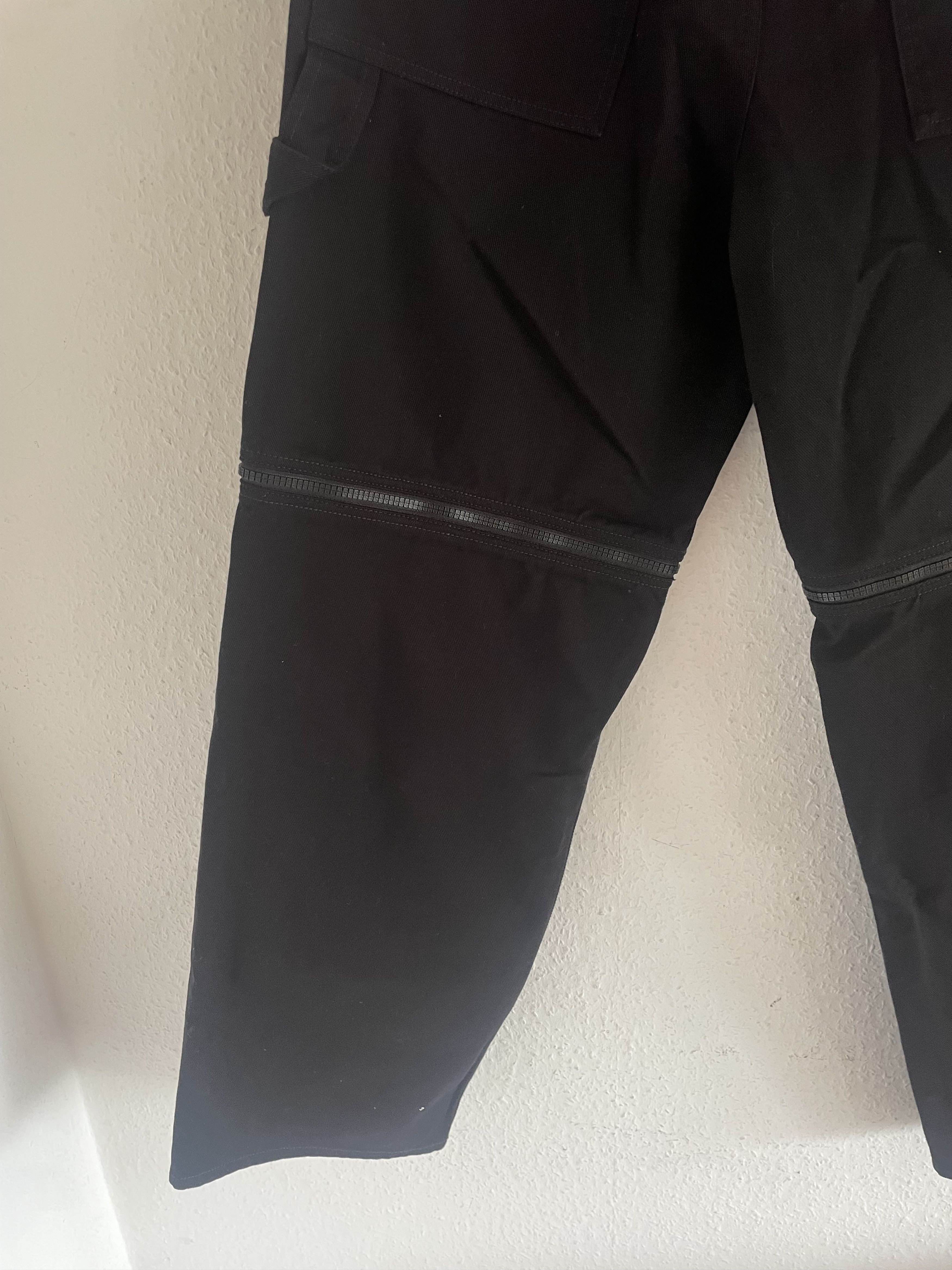 Givenchy Convertible Zip-Off Cargo Jeans Black Size US 34 / EU 50 - 13 Thumbnail