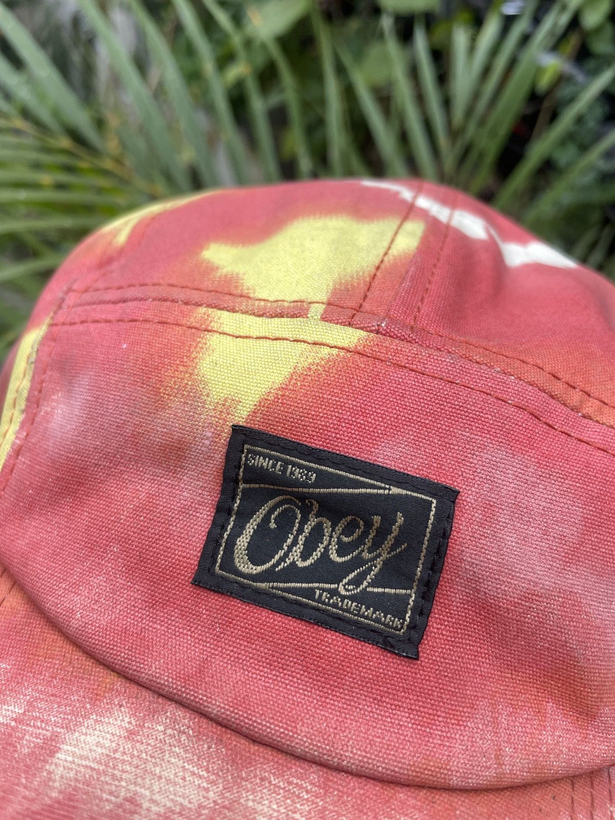 Obey × Vintage OBEY 5PANEL TIEDYE MOTIF Size ONE SIZE - 2 Thumbnail