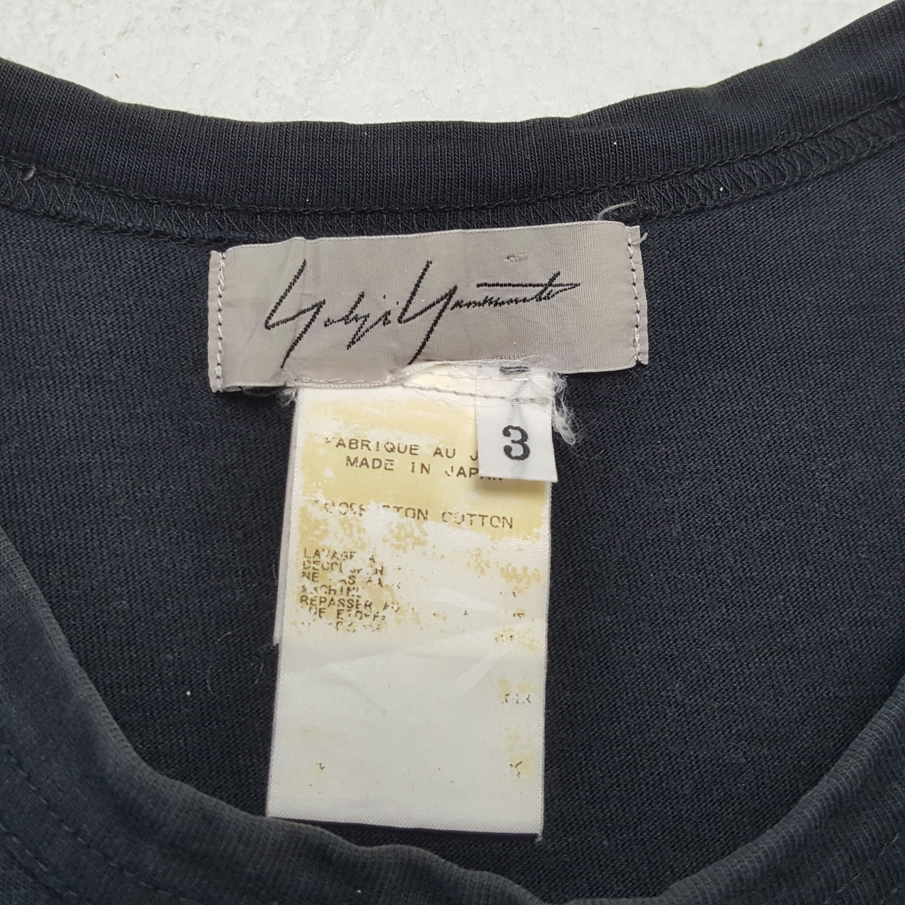 Adidas × Japanese Brand × Yohji Yamamoto ADIDAS X YOHJI YAMAMOTO Japanese Designer Custom Tshirt Size US S / EU 44-46 / 1 - 8 Thumbnail